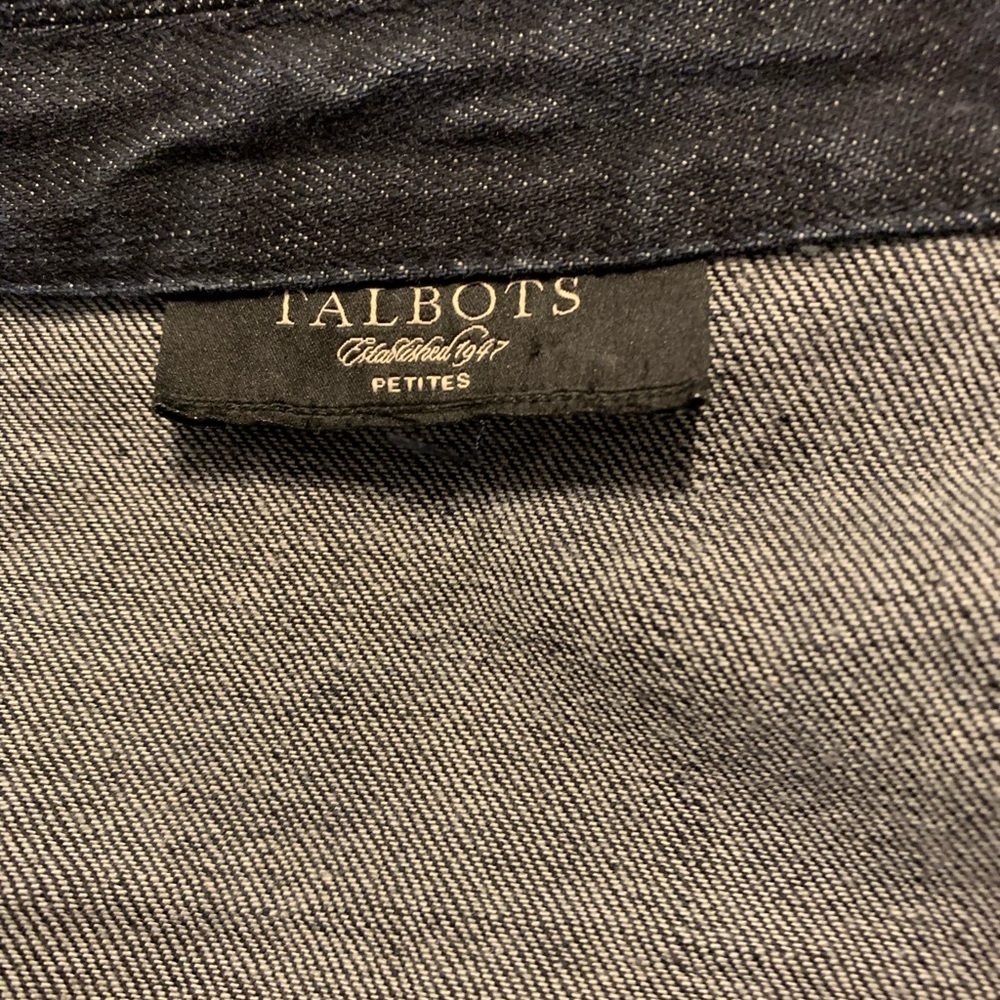 Jean Jacket‎ Talbots XS - Picture 5 of 5